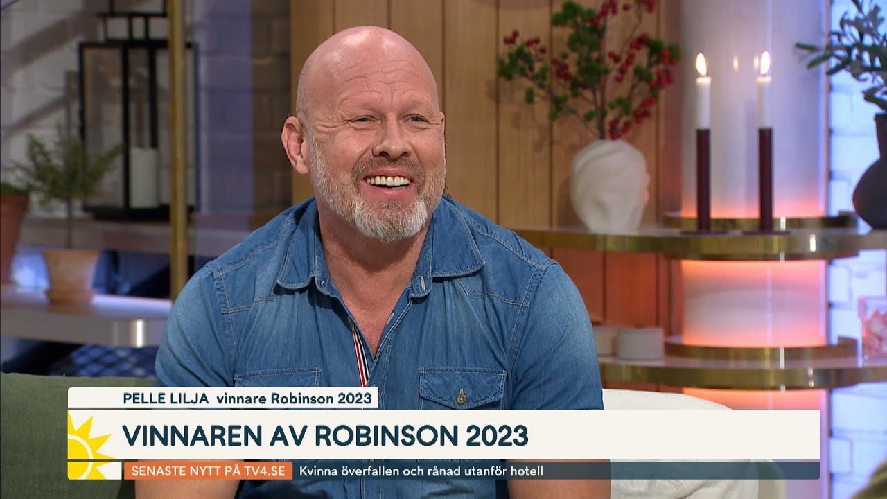 Pelle Lilja kollapsade efter Robinsonvinsten ”Det snurrade till” | Nyhetsmorgon | TV4 & TV4 Play