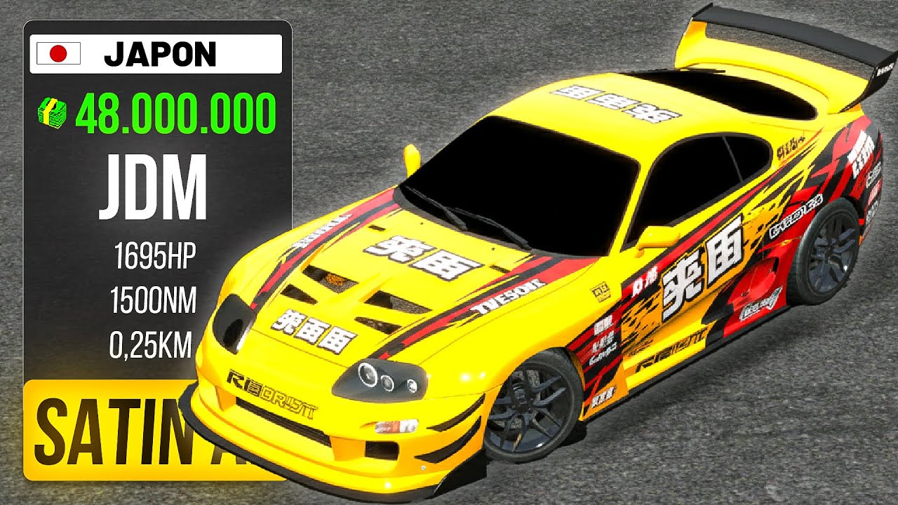 Sadece JAPON ARABALARI Alarak ZENGİN OLDUM !! Car Parking Multiplayer SM8