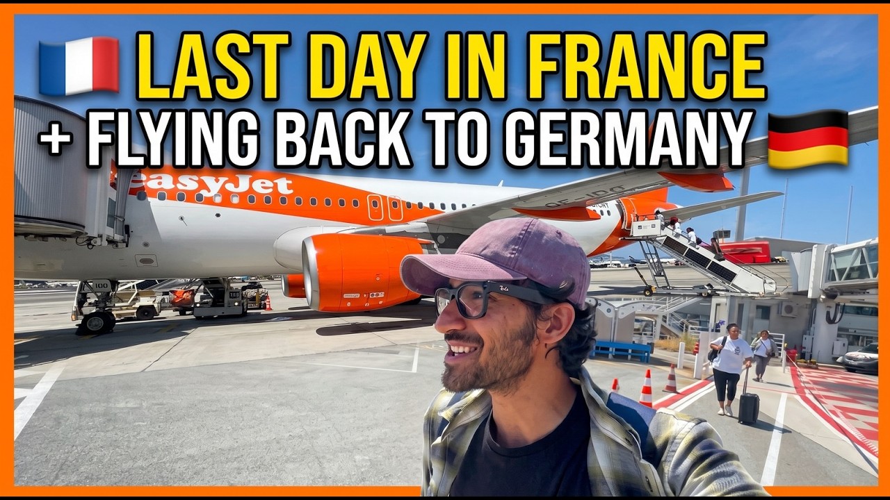 Last Day in France 🇫🇷 + Flying Back to Germany 🇩🇪