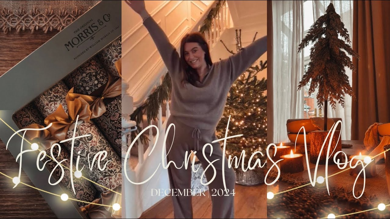 COSY FESTIVE VLOG | Christmas Home Decor & Styling , A H&M Haul &  Life Updates 🌲✨| Suzy Darling