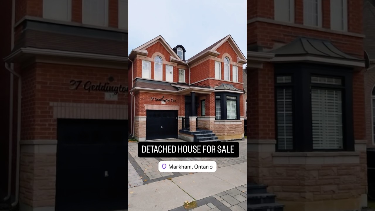 Model like Detached House for Sale in Markham Ontario.  #toronto #home #house #buy