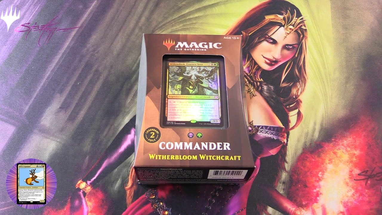 Commander 2021 (Strixhaven): Witherbloom Witchcraft Unboxed