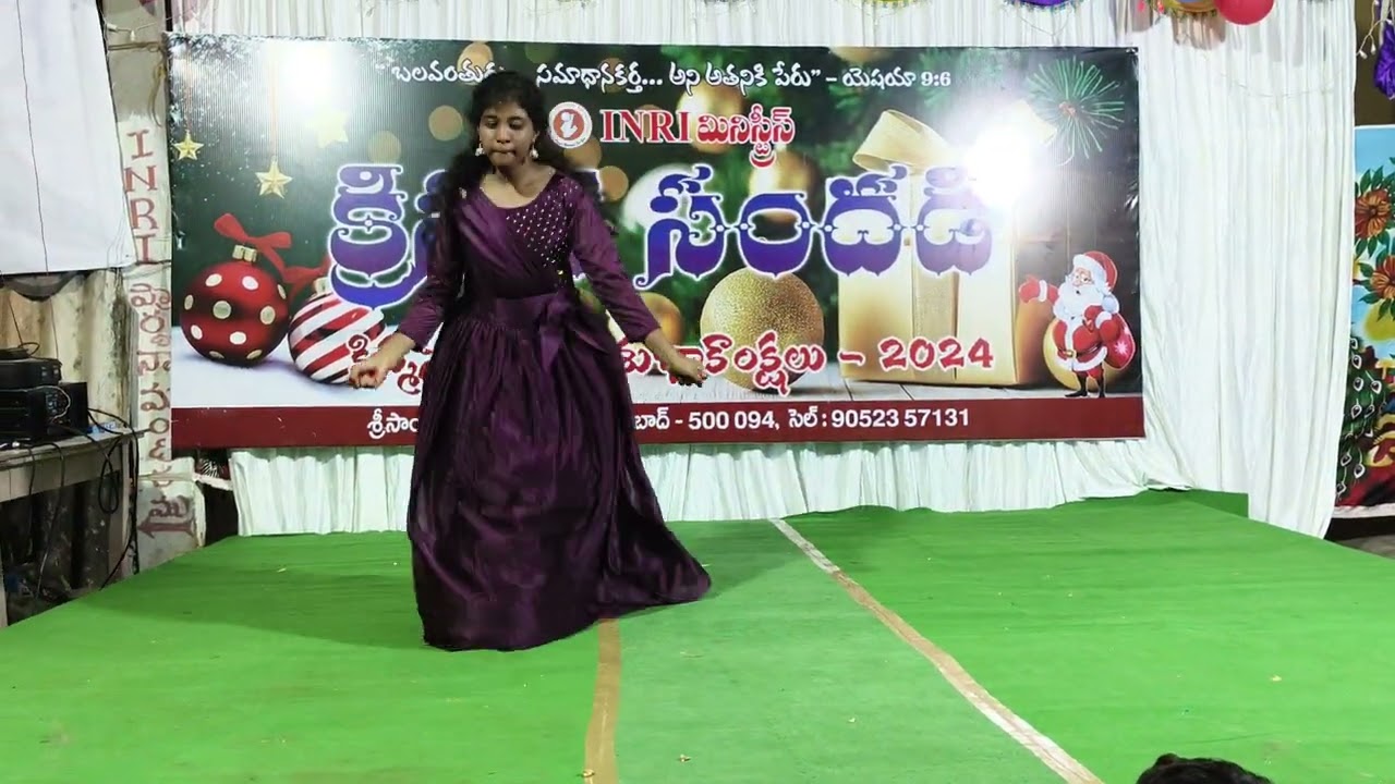 Merisindi Andala Tara || Christmas Sandadi 2024 by C.C-Club @Sainkpuri, Secunderabad