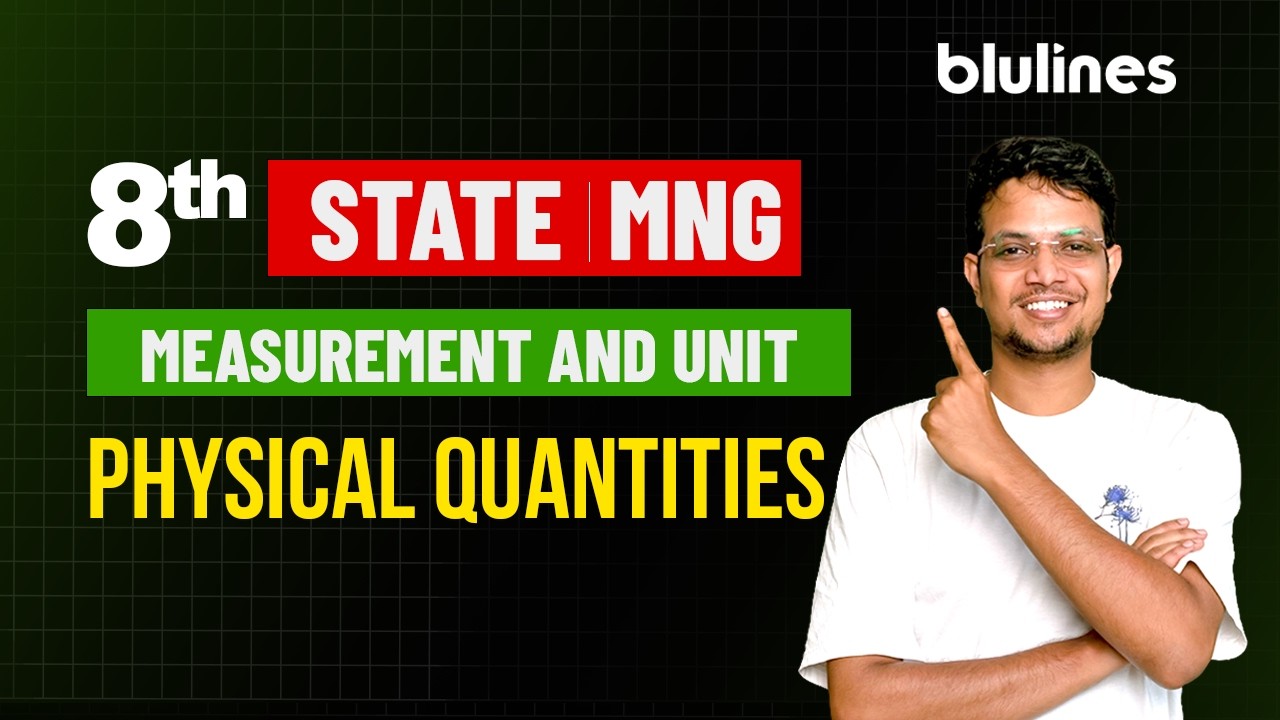 Introduction to Measurement and Units | Understanding Physical Quantities #class8science