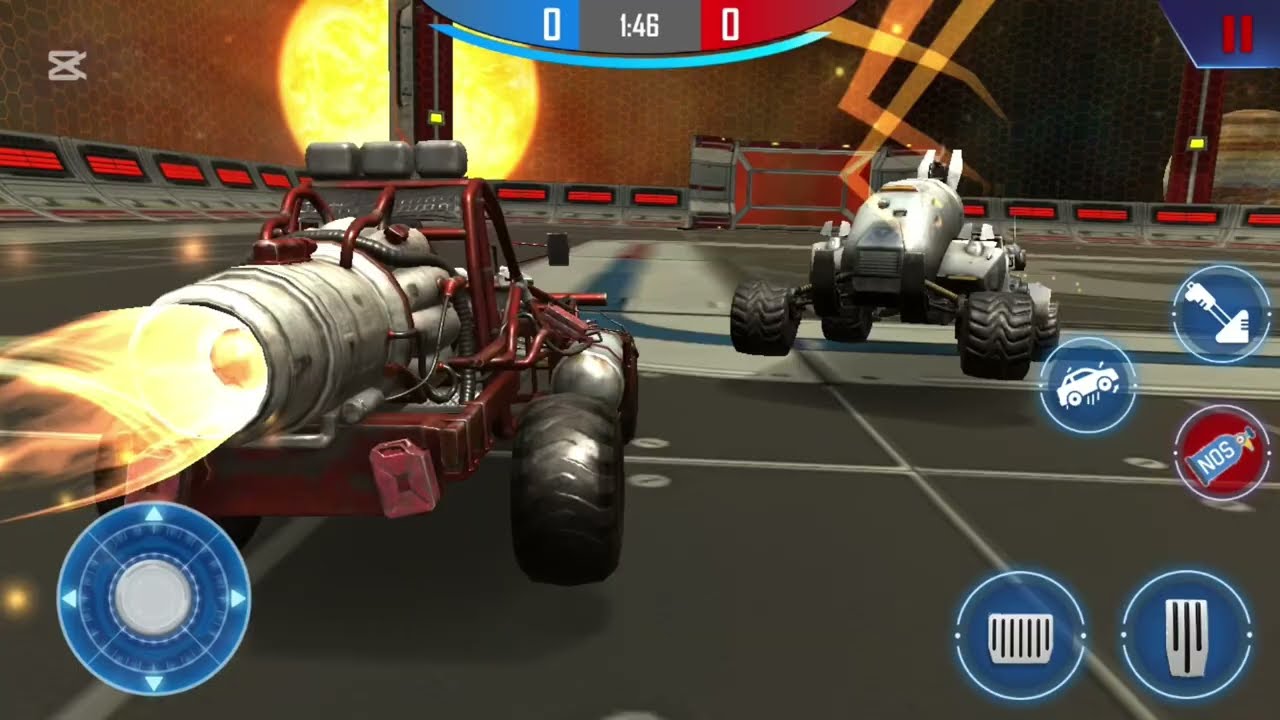 TEST👈🏻Rocket Car Soccer League Arena