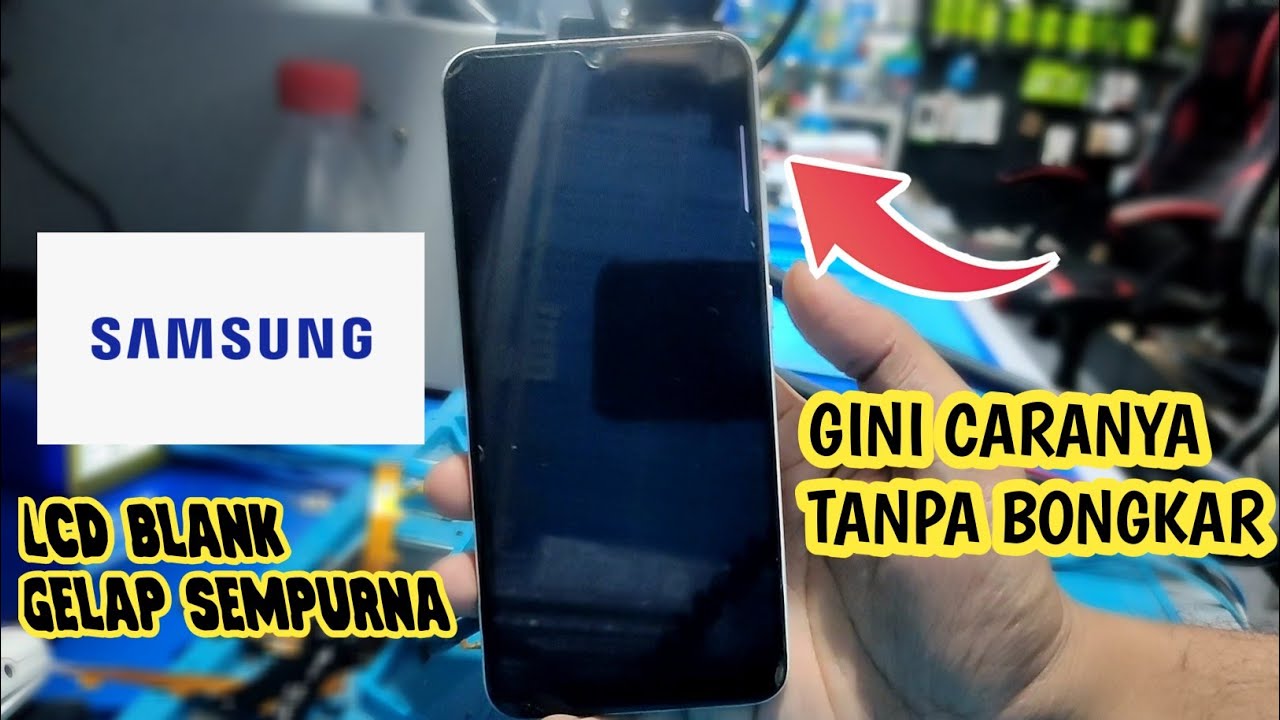 MENGATASI LCD BLANK HITAM DI HP SAMSUNG. CUKUP MUDAH