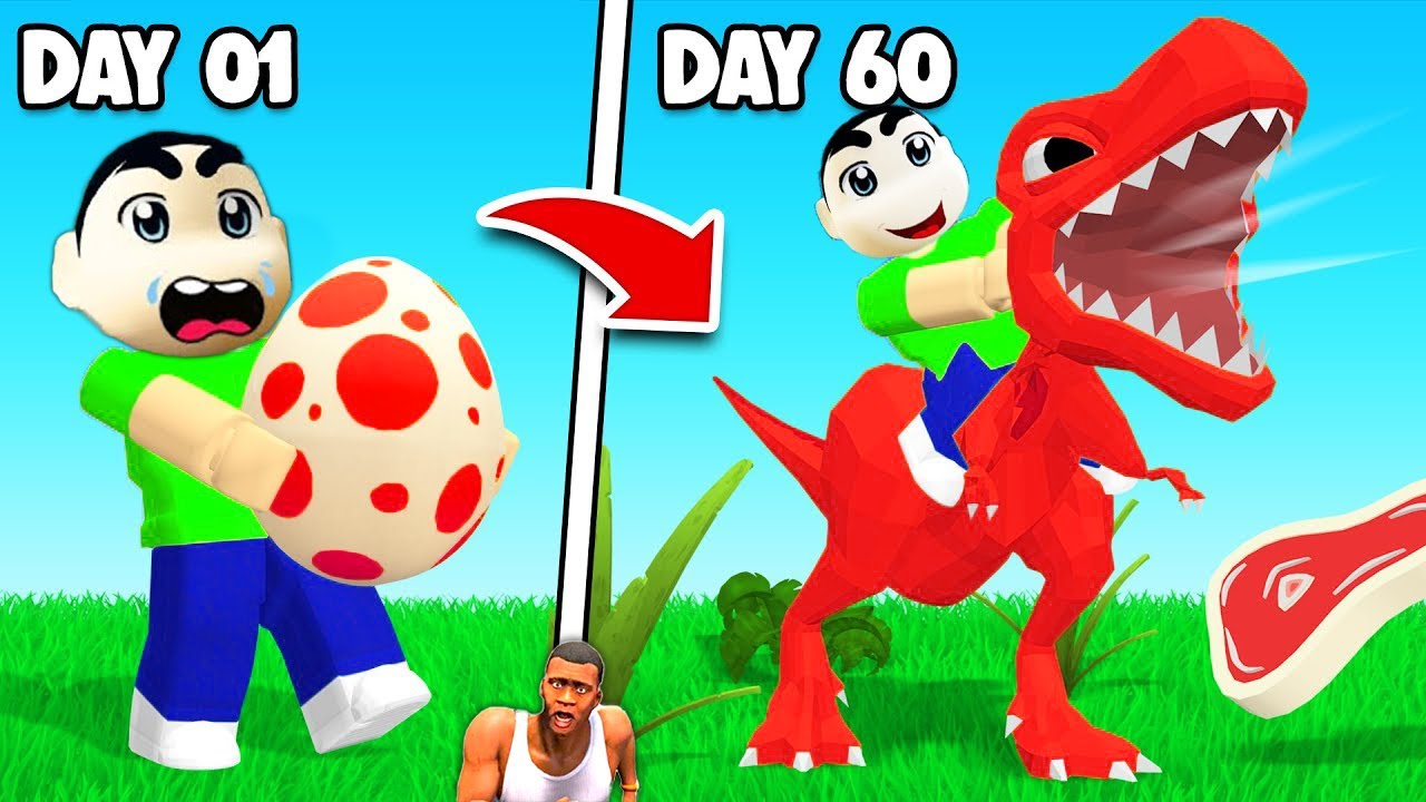 CHOP Caught GIGA-DINOSAUR in DINOSAUR SIMULATOR ROBLOX | AMAAN-T