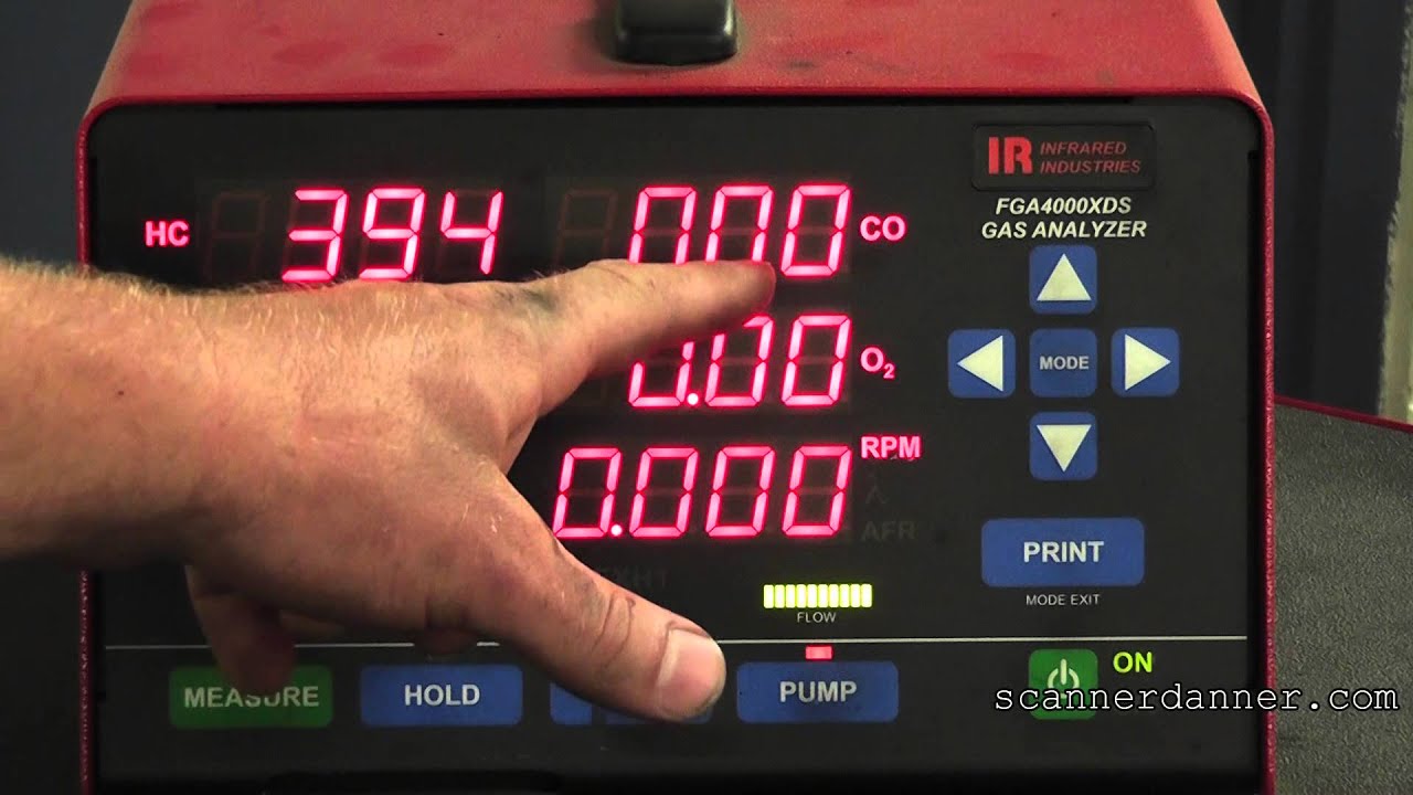 How to identify a bad oxygen sensor (signal fixed rich)