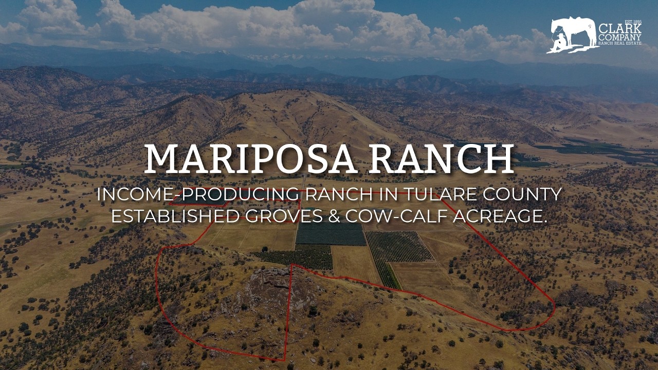 Mariposa Ranch | 467± acres | Woodlake, CA | Tulare County | Cattle Ranch & Fruit Farm