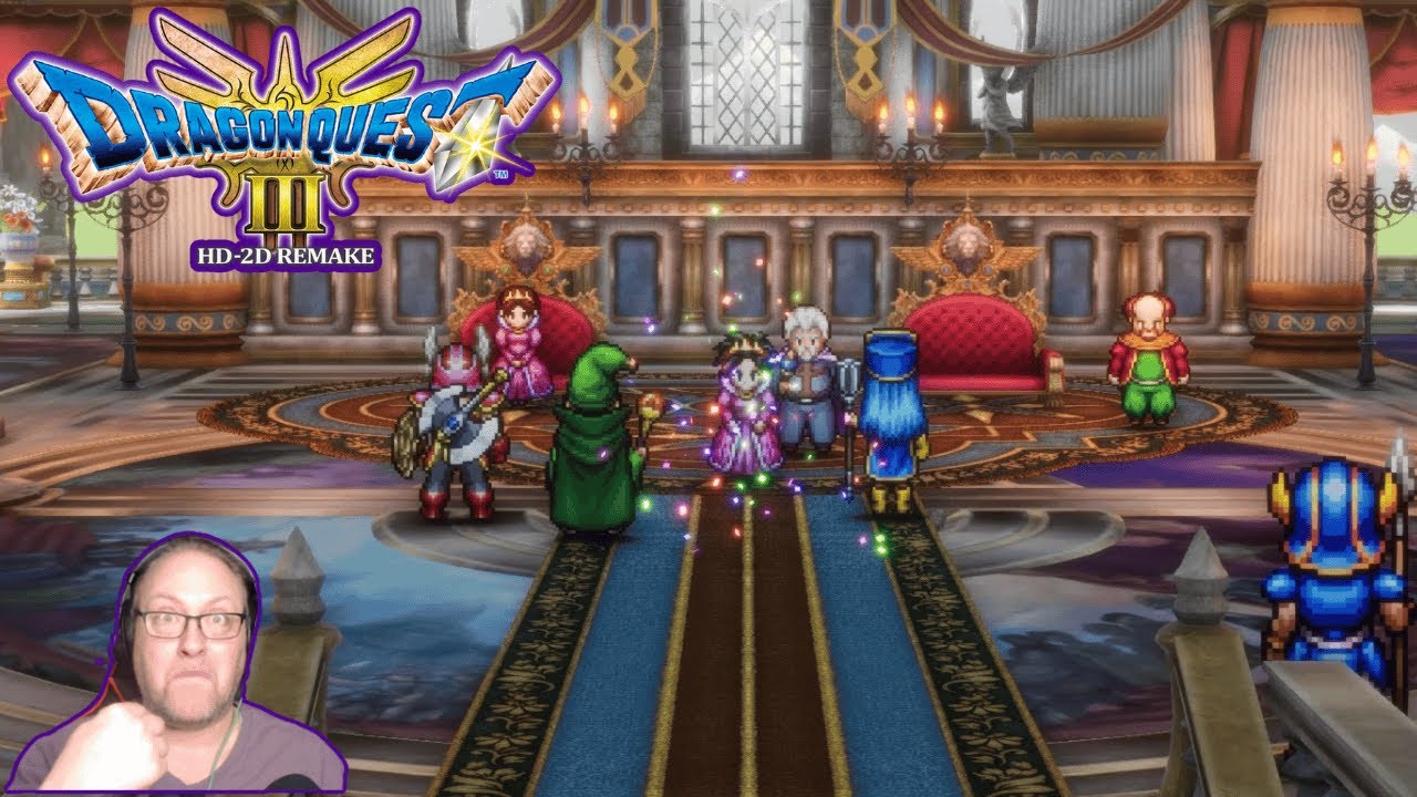 I've become a queen in the Dragon Quest 3 HD-2D Remake