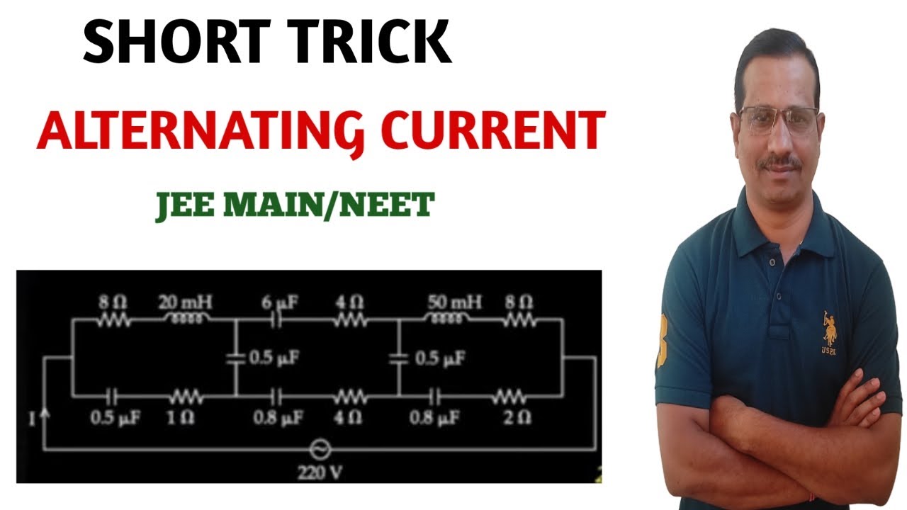 AC Circuits Short Trick ||  IIT JEE Physics || NEET Physics