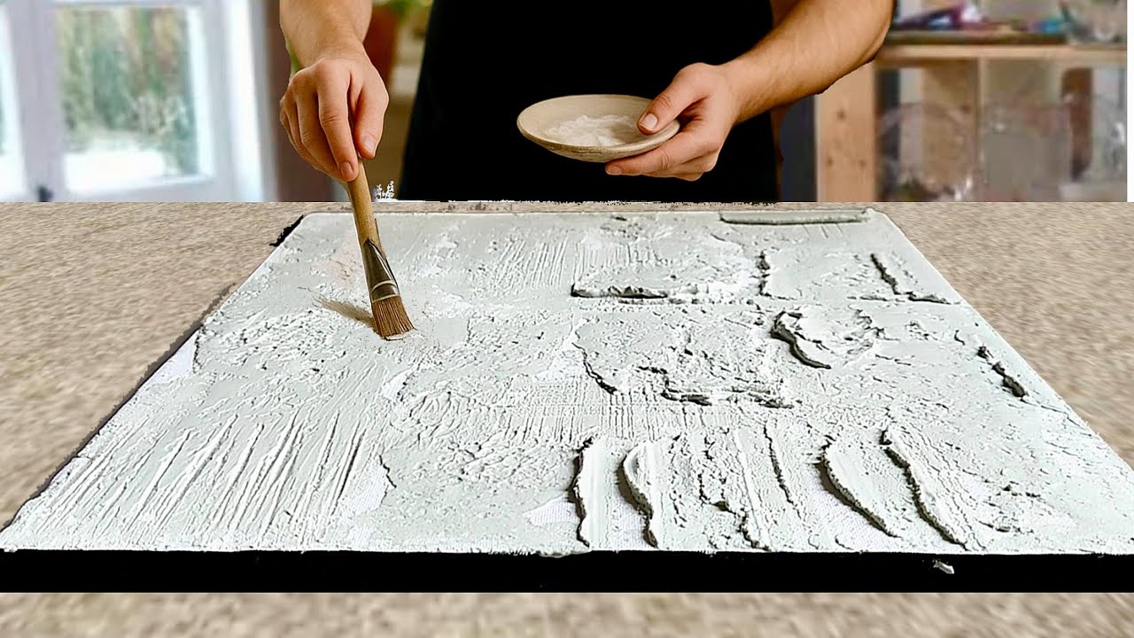 Earthy Abstraction: Mastering Palette Knife Texture Techniques