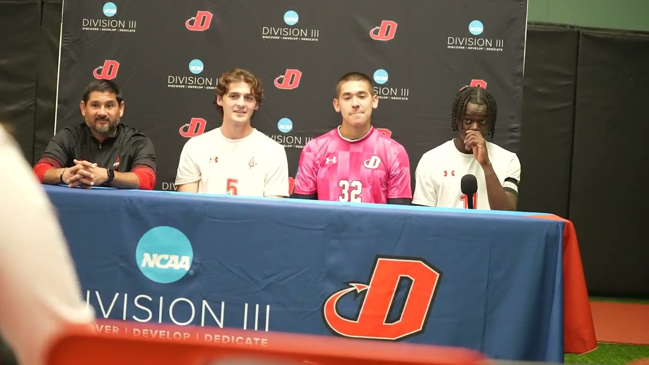 Dickinson Men's Soccer NCAA Round 1 Post-Game Press Conference