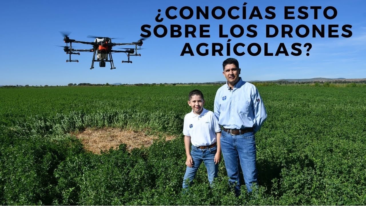 Conoces los drones agrícolas? .  Learn more about agricultural drones
