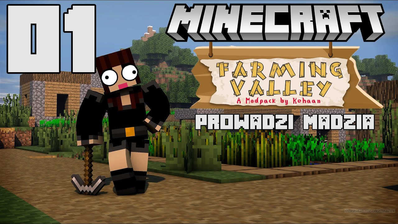 Minecraft: Farming Valley Modpack #01 - First Day of Spring