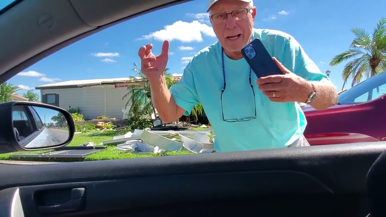 MAJOR Damage in Mobile Home Park! North Port Florida! Hurricane Ian!