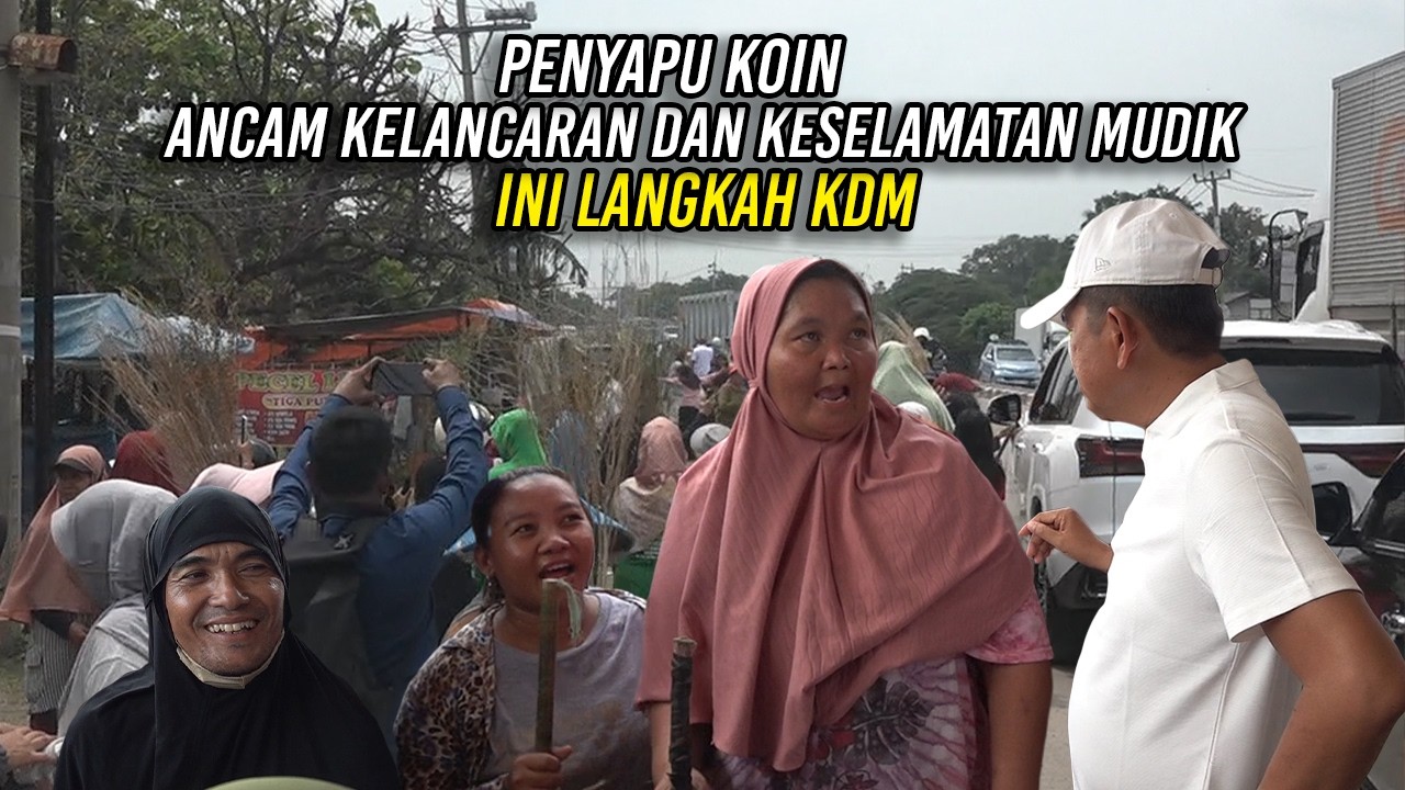 PENYAPU KOIN ANCAM KELANCARAN DAN KESELAMATAN MUDIK | INI LANGKAH KDM