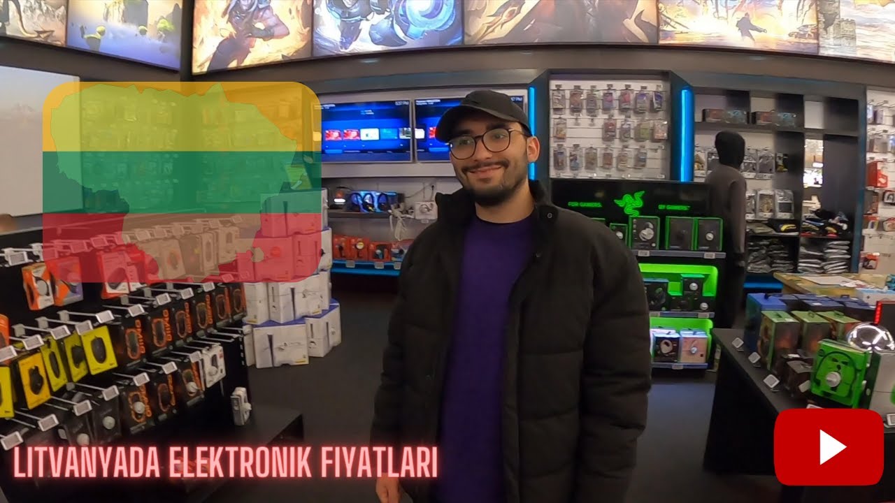 Litvanyada Elektronik Market Fiyatları