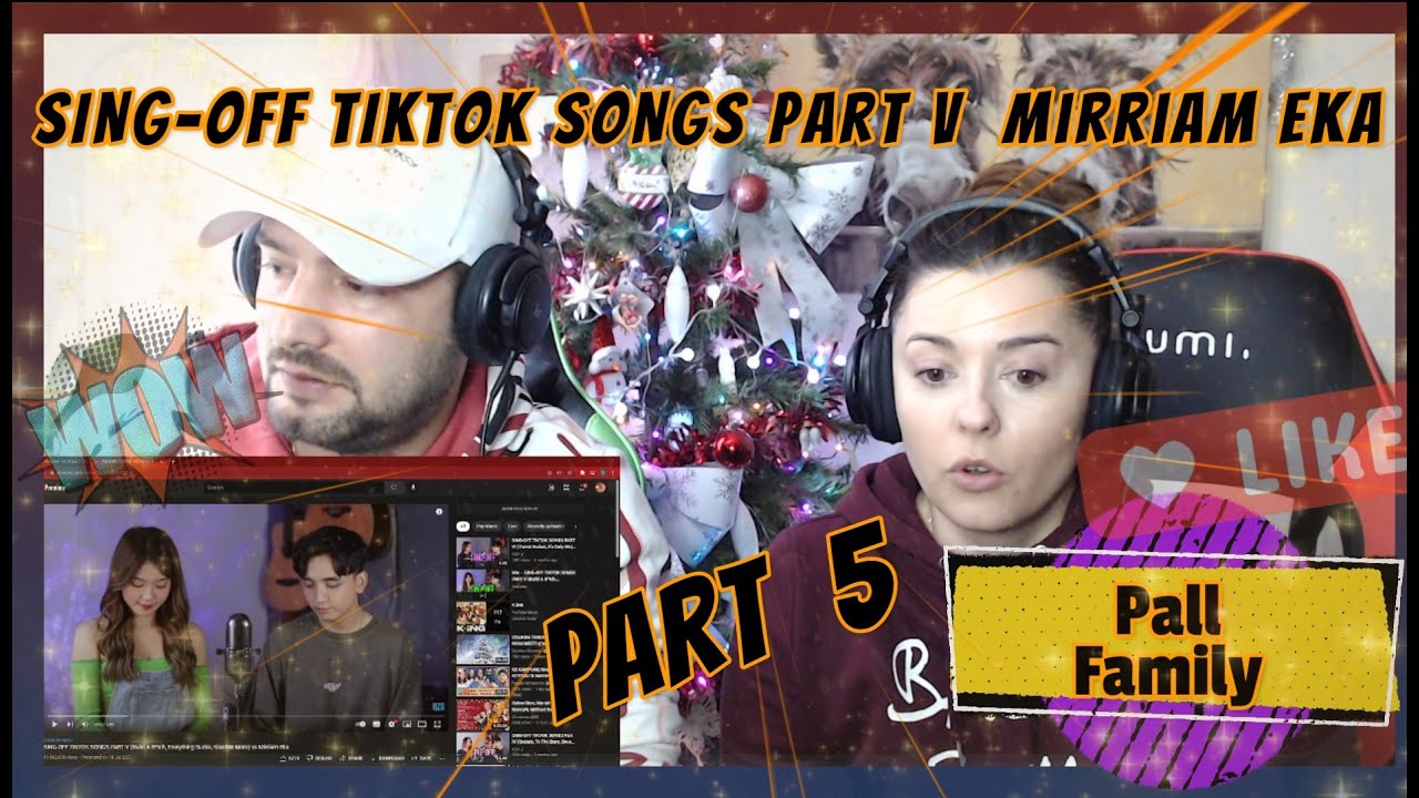 🇮🇩 SING-OFF TIKTOK SONGS Part V  Mirriam Eka 🇮🇩 !!! Pall Family Reaction !!