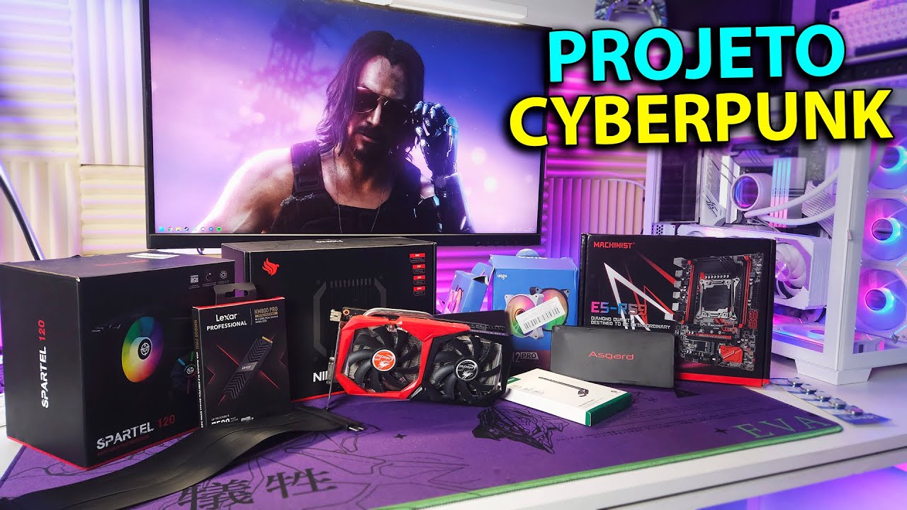 Primeira vez Montando um PC Xeon | o Começo do Projeto Cyberpunk