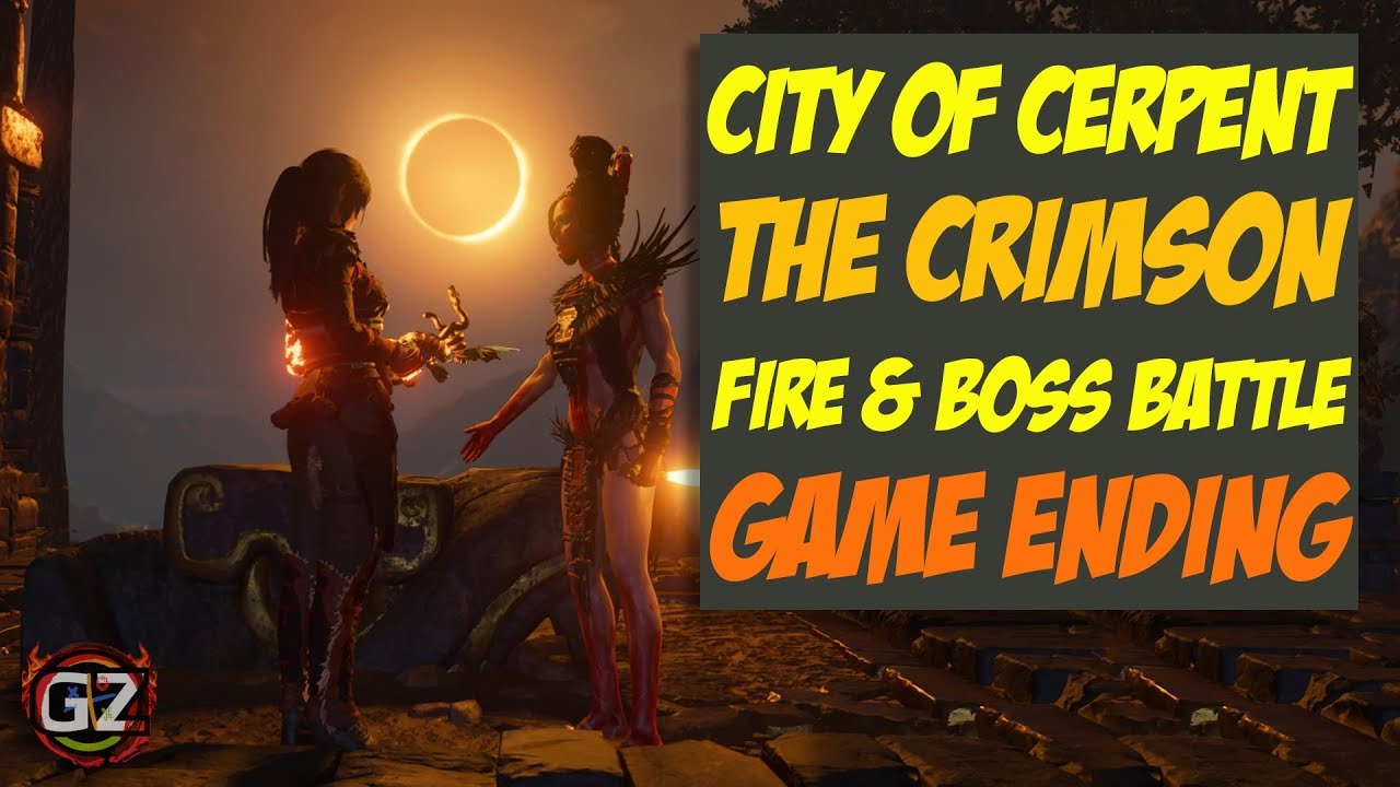 Shadow of the Tomb Raider | City of Serpent, Crimson Fire & ENDING!