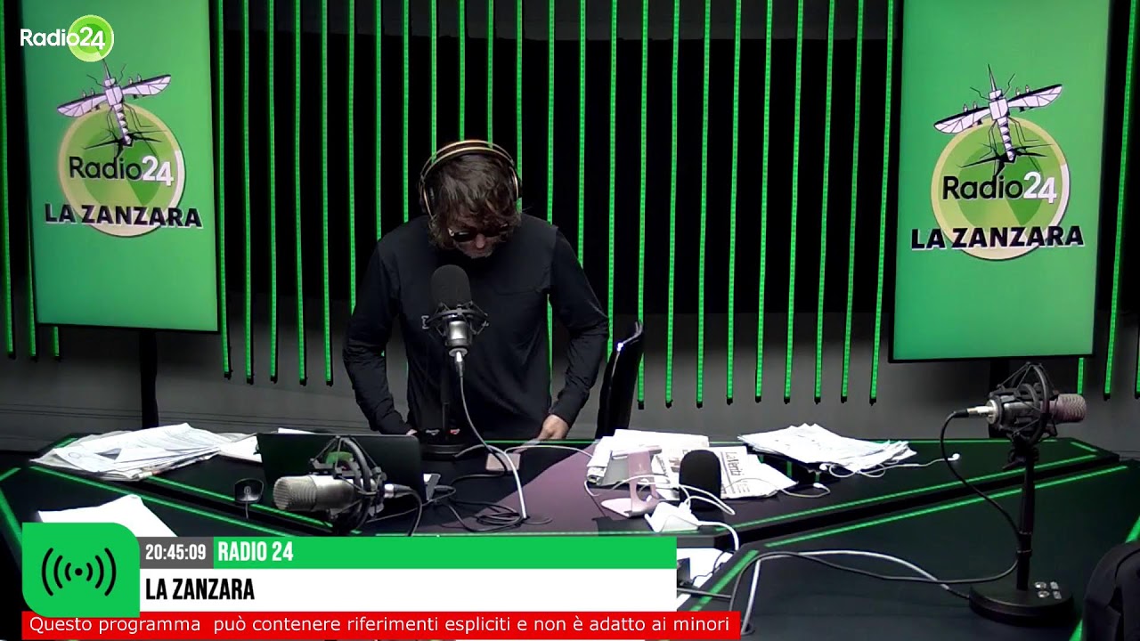La zanzara del 22/05/2023