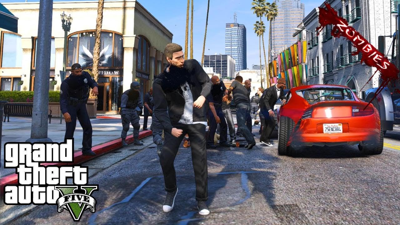 GTA 5 - Los Santos City Becomes Zombie Land || Part 3 || GTA 5 MODS