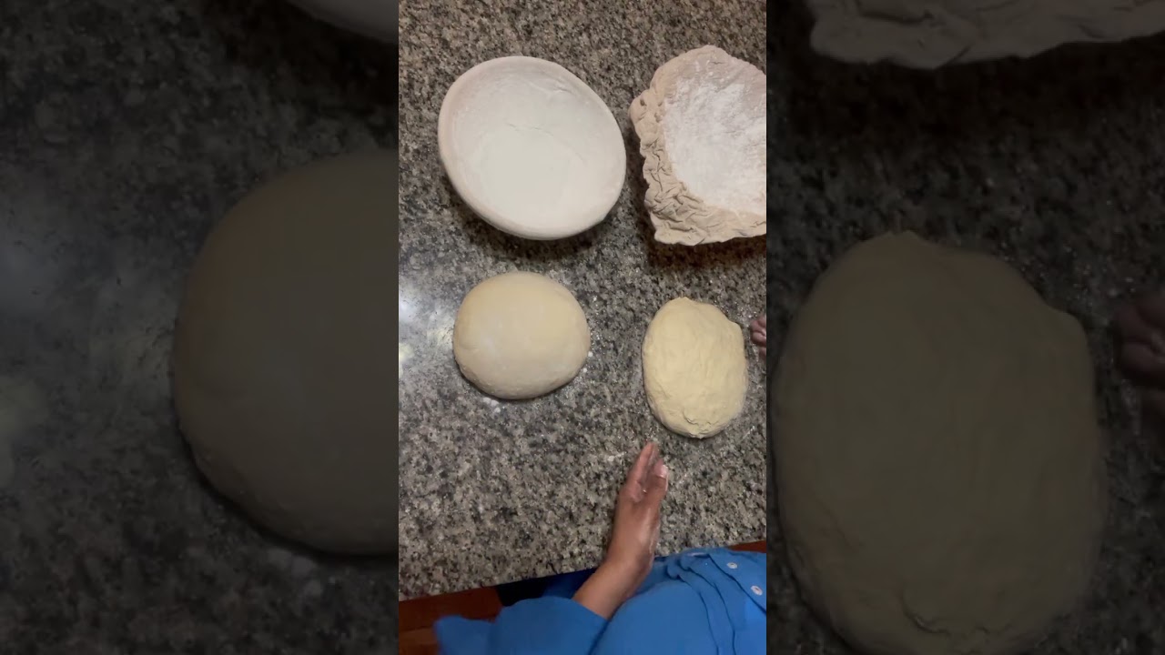 Shaping Sourdough Loaves.