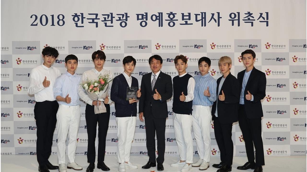 The Korean Government Officially Awarded EXO With The Title "The Nation's Pick"
