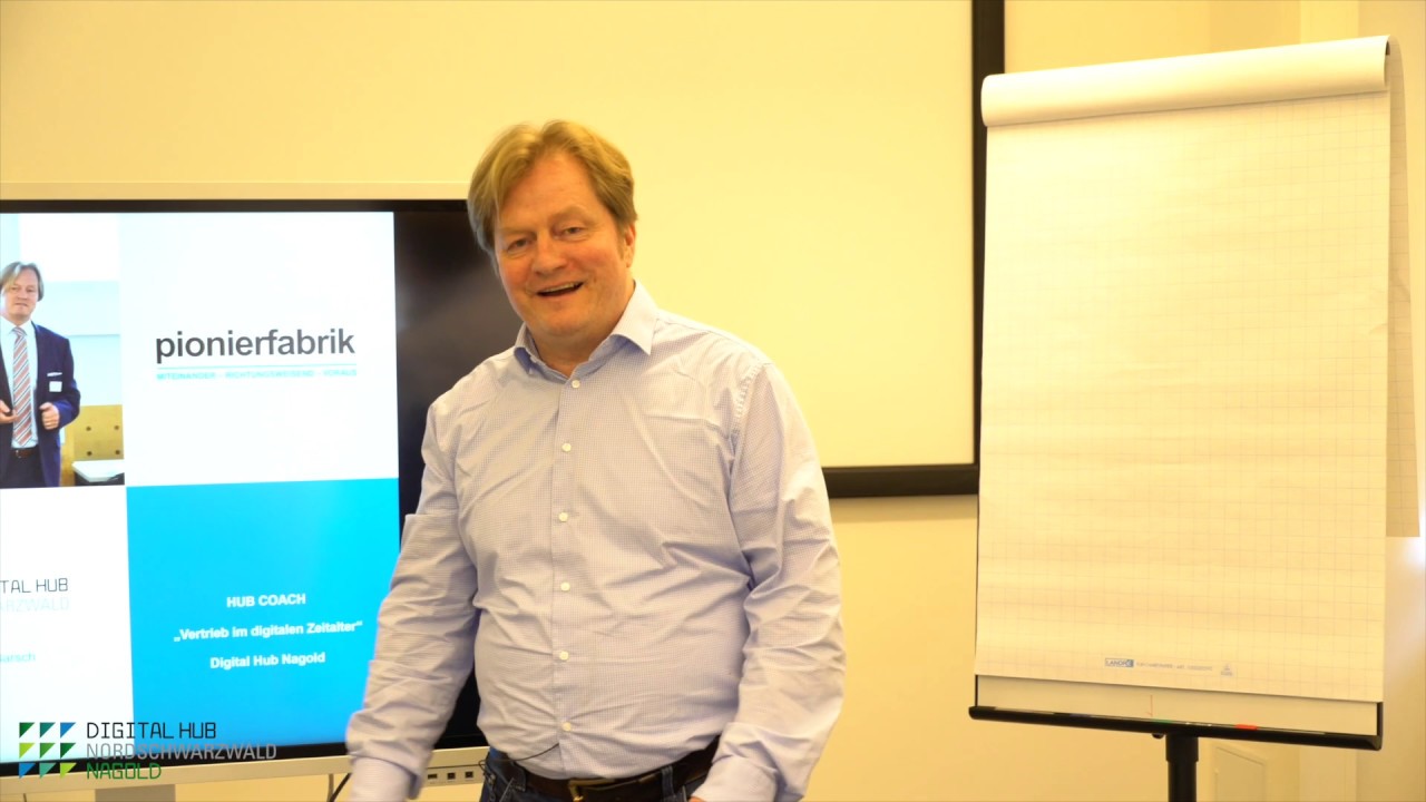 Hub Coach #3 mit Thomas Barsch  - Thema: Vertrieb im Digitalen Zeitalter