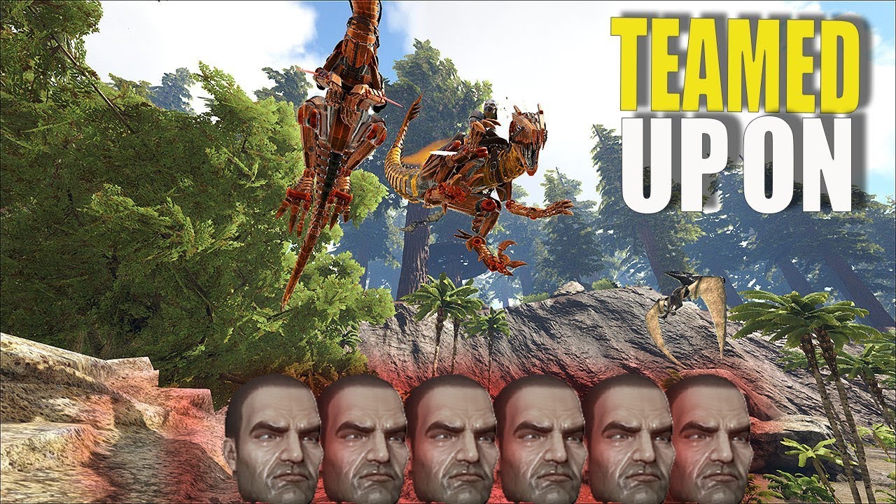 TEK RAPTOR PVP, FIGHTING TEAMERS! - OFFICIAL SMALL TRIBE SERVERS PVP S2 Ep7 | ARK: SURVIVAL EVOLVED
