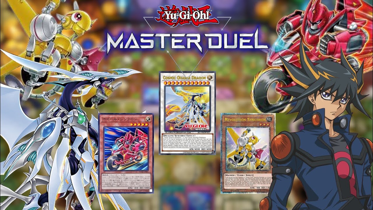 OVER TOP CLEAR MIND Limit Over Accel Synchro !!! Cosmic Quasar Dragon DECK [ Yu-Gi-Oh! Master Duel ]