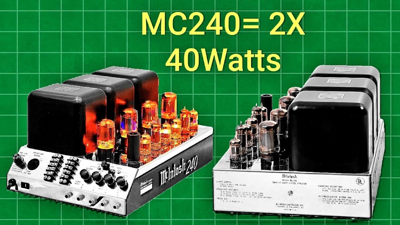 let's review inside amplifier MCIntosh MC240 a while listening music see wiring diagram