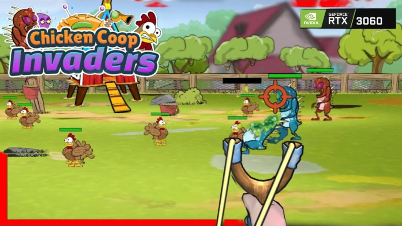 I Became the Coop’s Last Line of Defense | Chicken Coop Invaders Demo | NO Commentary Gameplay