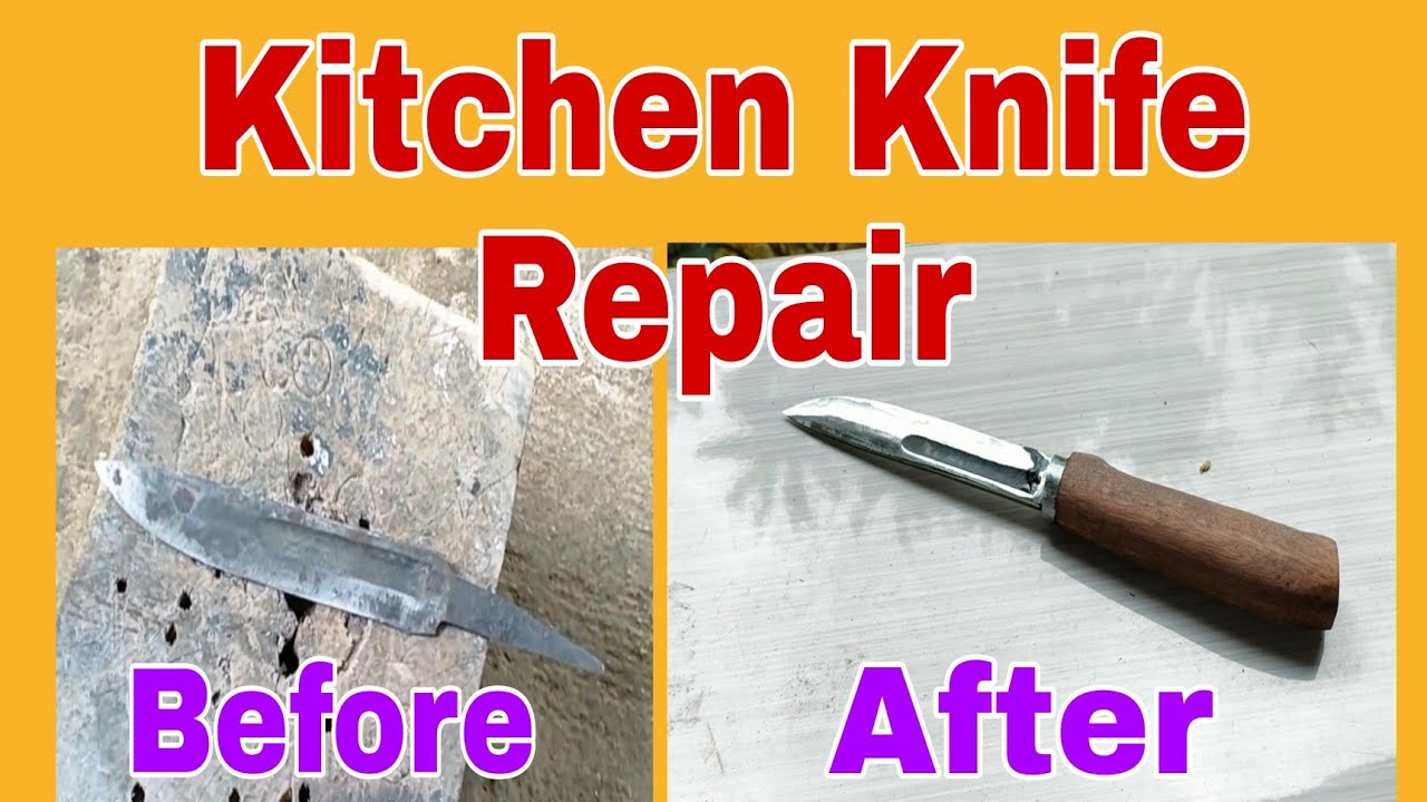 Kitchen Knife Repair (DIY)//BertDC