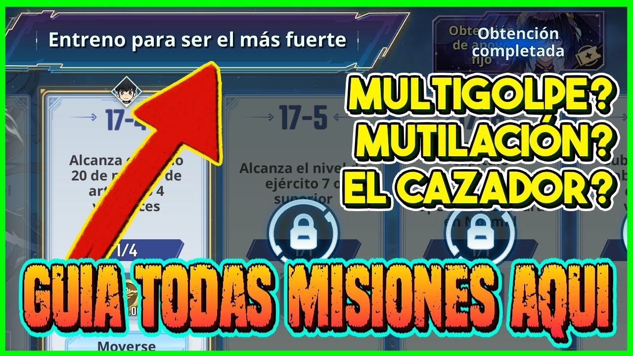 🔥ENTRENO MAS FUERTE🔥TODAS LAS MISIONES QUE 