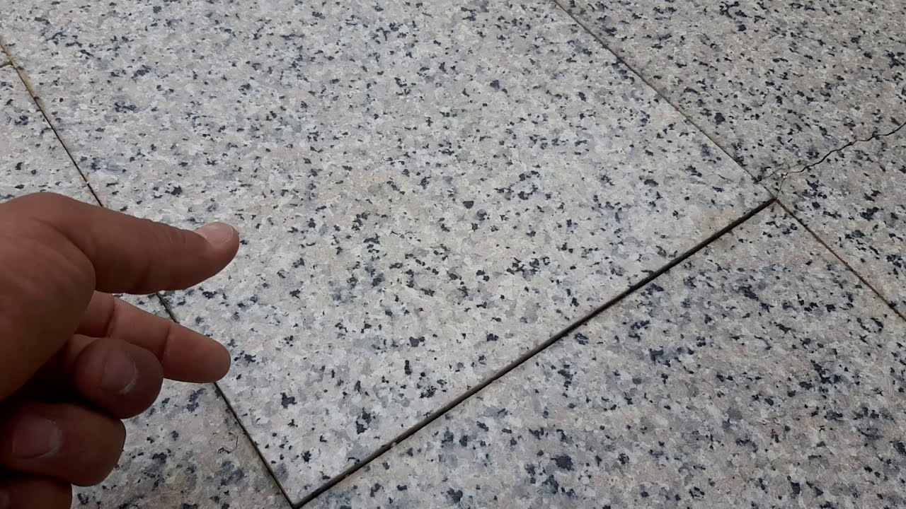 معالجه الهبوط في بلاط الحوش اسباب الهبوط في البلاط والرخام  الطريقه المثاليه لترويب البلاط