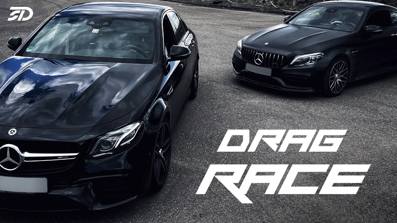 SD // DRAGRACE IM DRIFT-MODE?! - E63s AMG VS. C63s AMG // LAUNCH CONTROL - SOUNDCHECK - WALKAROUND