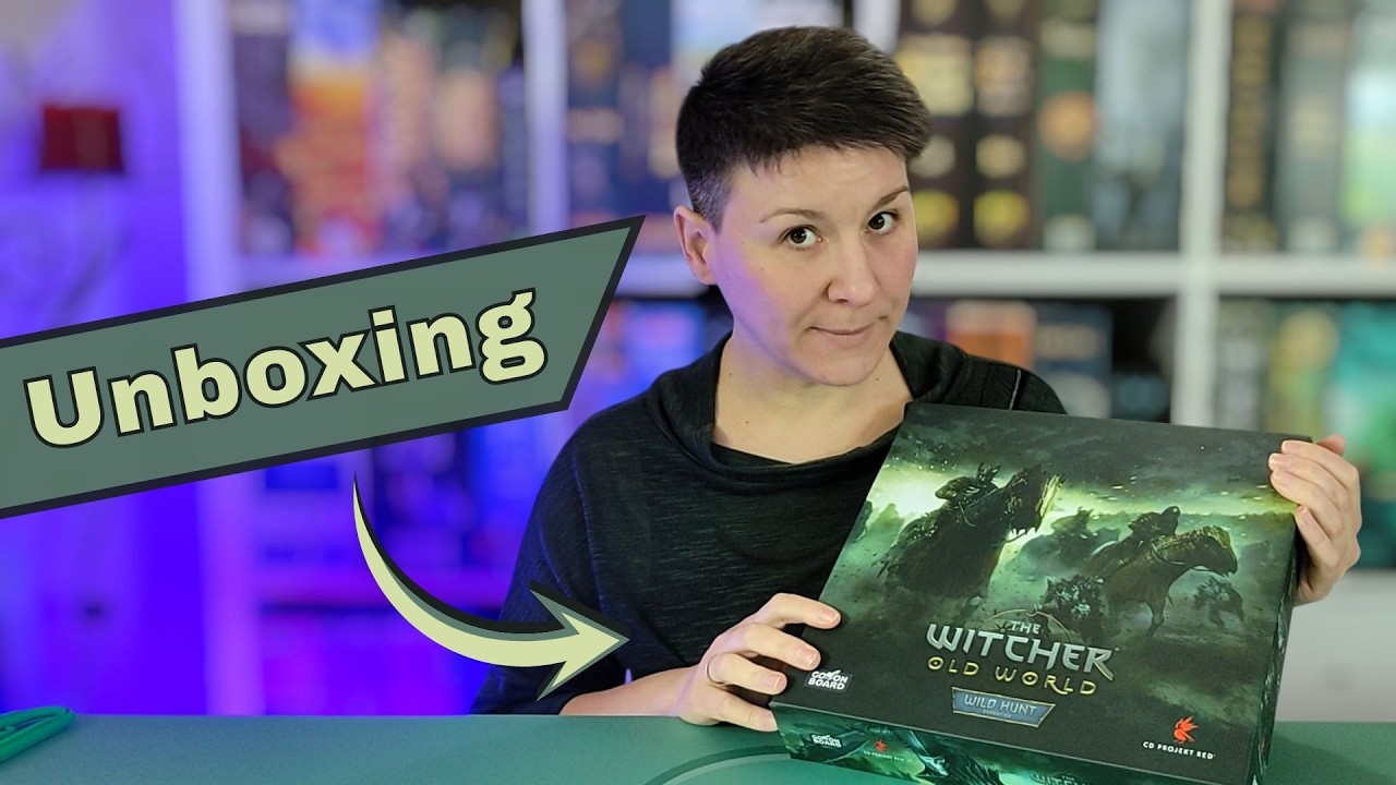 The Witcher: Old World Wild Hunt Expansion Unboxing & Component Overview + Co Op Mode Explained