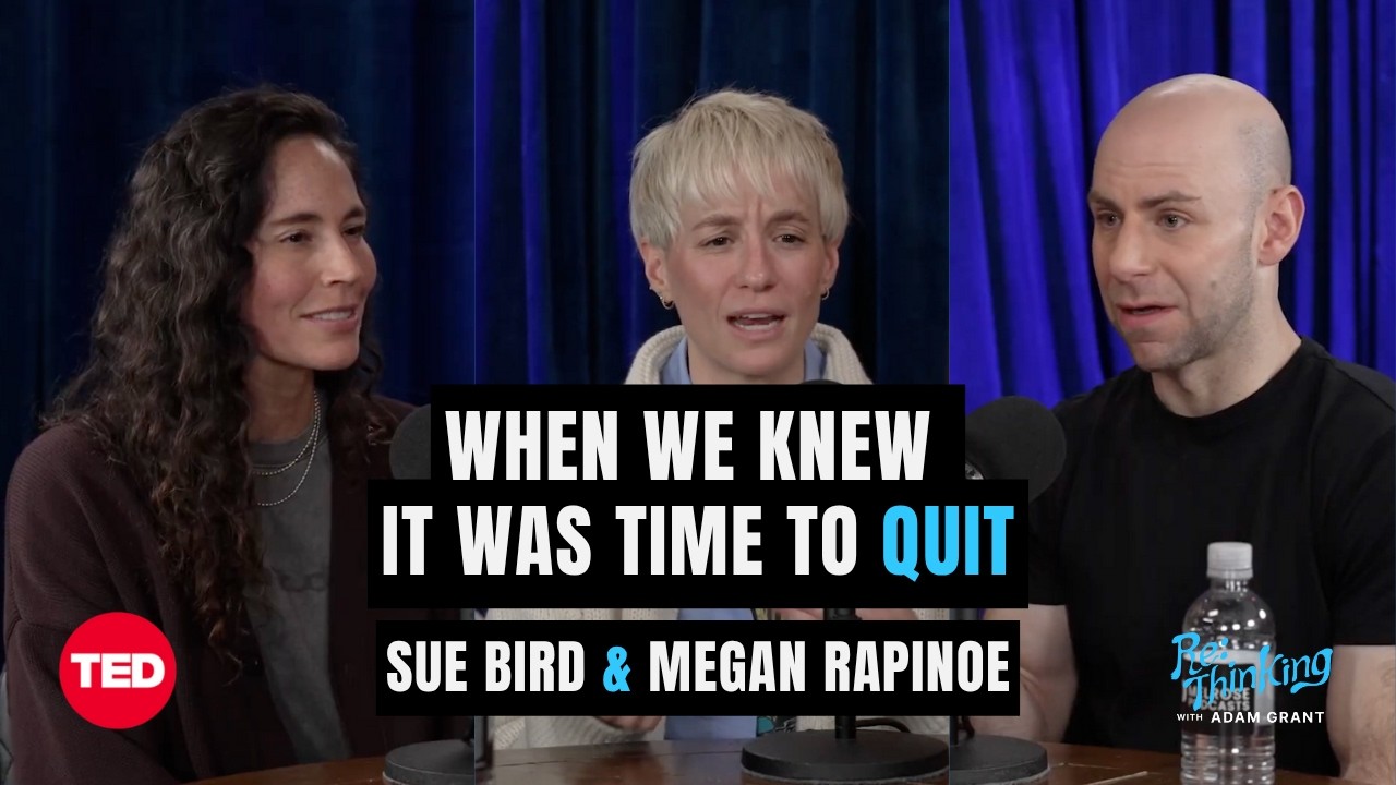 Megan Rapinoe & Sue Bird on leading great teams and moving on | ReThinking with Adam Grant