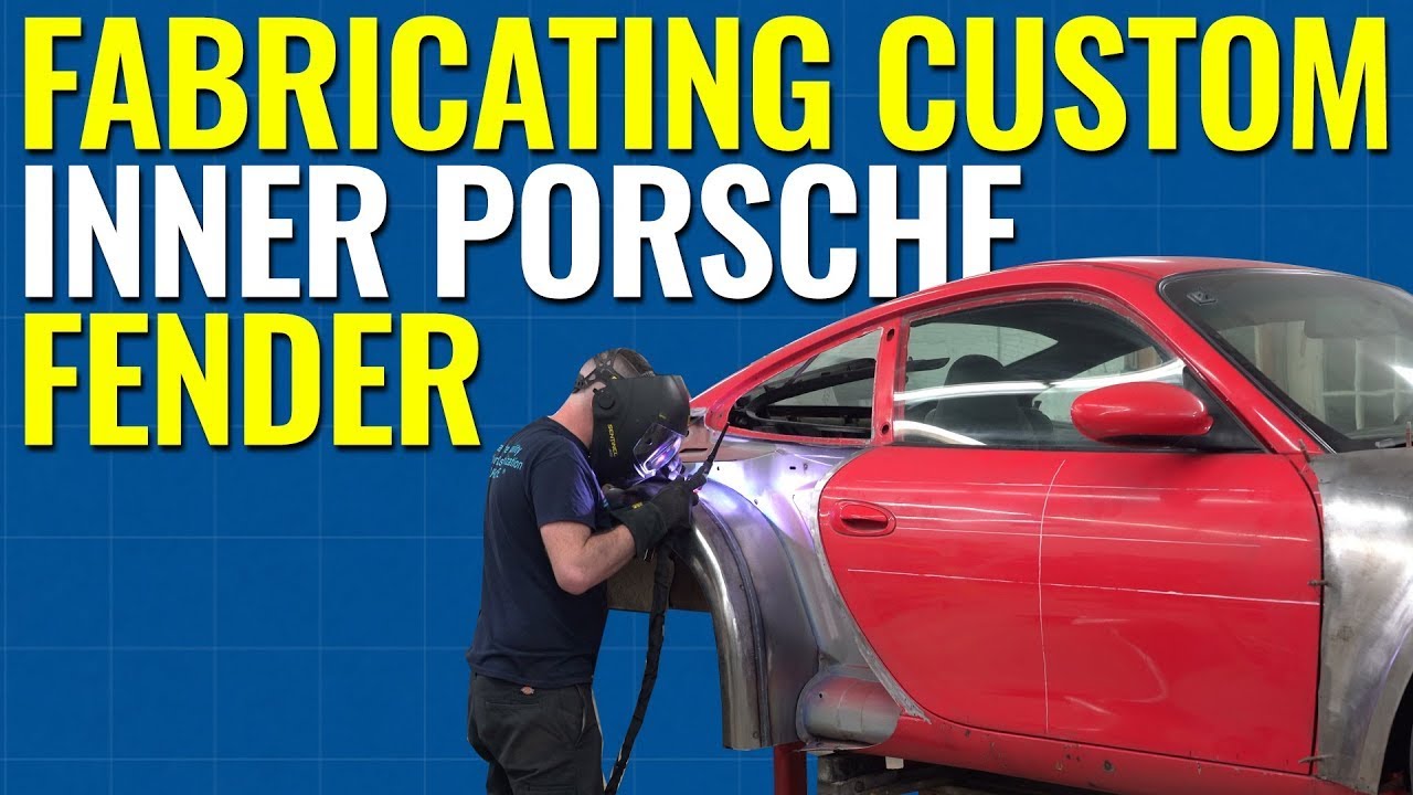 Fabricating Inner Porsche Fender | Metal Fabrication Tips & Tricks in 4K Video!