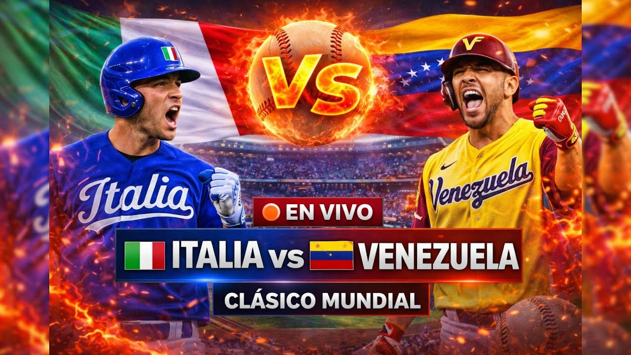 VENEZUELA VS ITALIA EN VIVO - CLASICO MUNDIAL