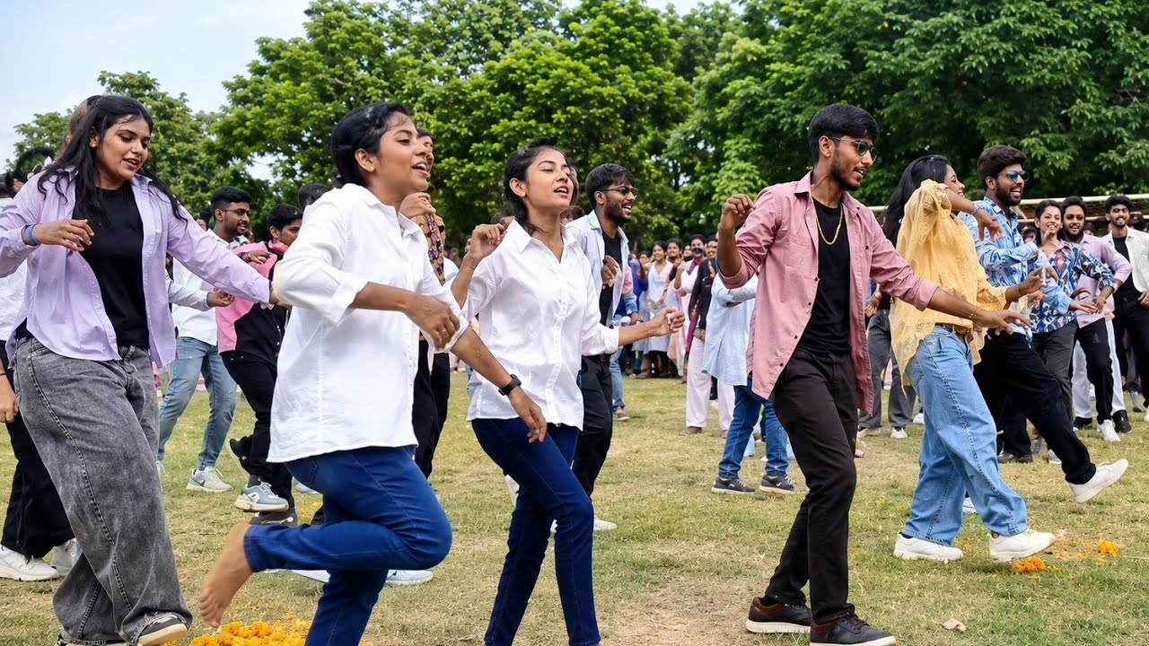 🔥 कॉलेज फेस्ट का धमाकेदार डांस परफॉर्मेंस 💃 College Flash Mob Dance | Students Rock the Campus 