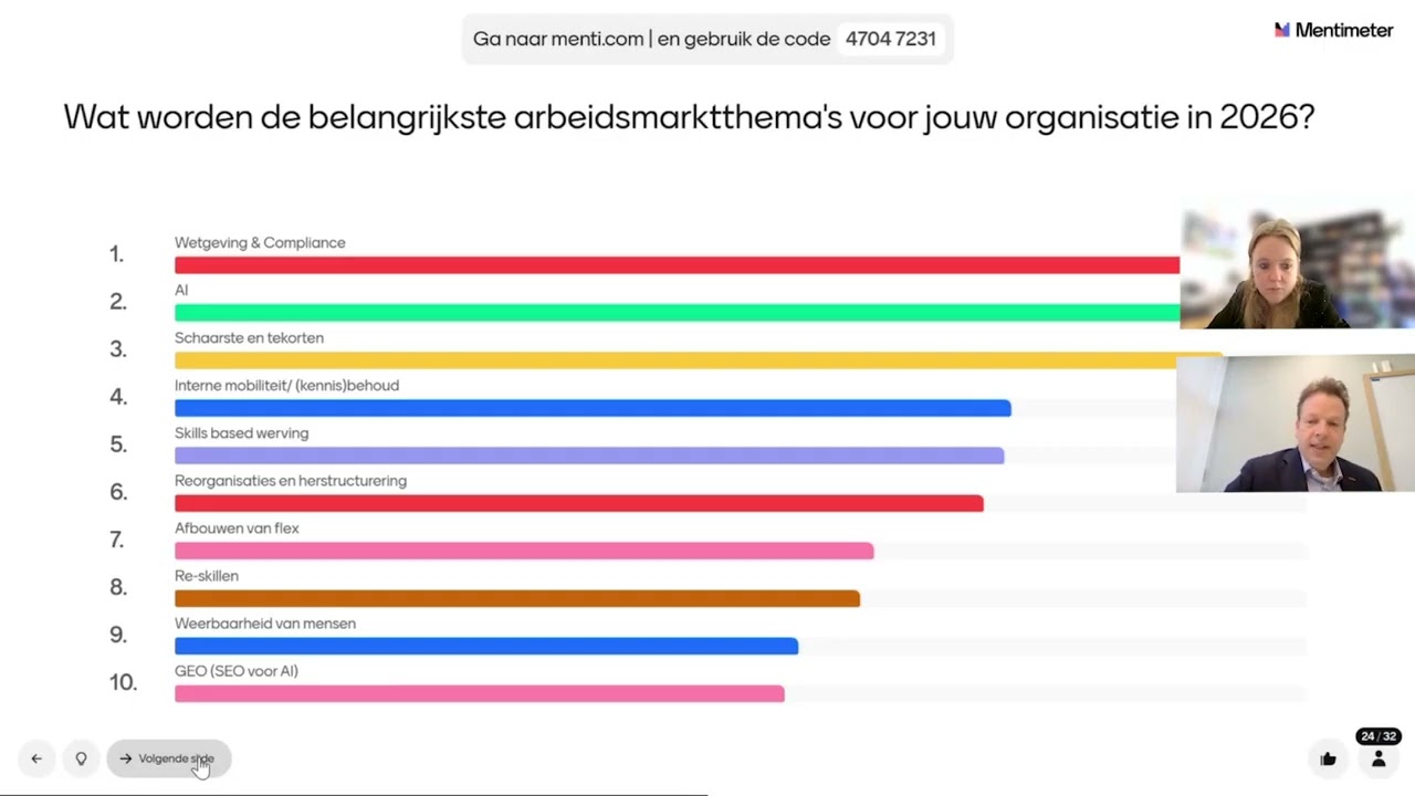 Webinar Arbeidsmarkttrends ICT, Data en Cyber