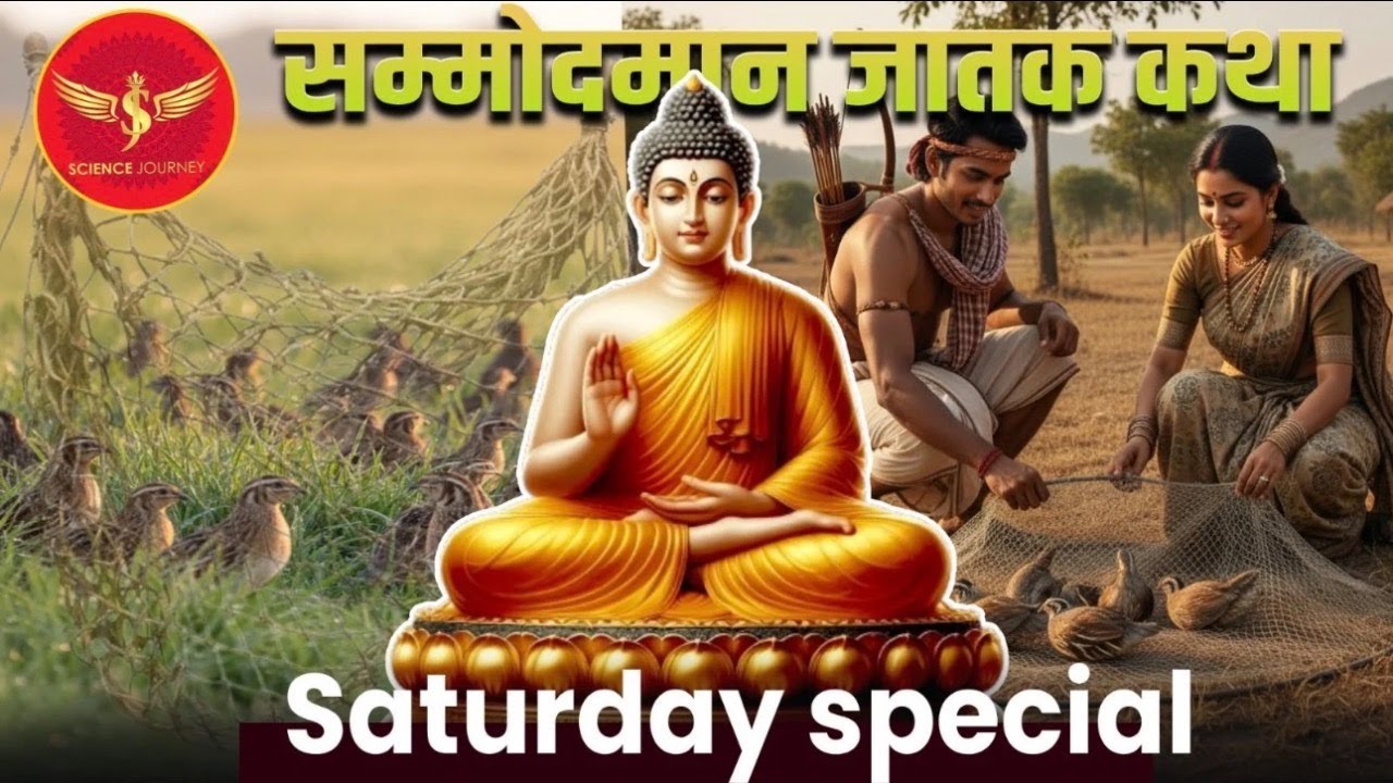 JK32 | Sammodman Jatak Katha | There is strength in unity | Inspiring story of Sammodman Jatak | Science Journey