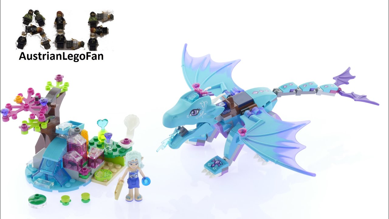 Lego Elves 41172 The Water Dragon Adventure - Lego Speed Build Review