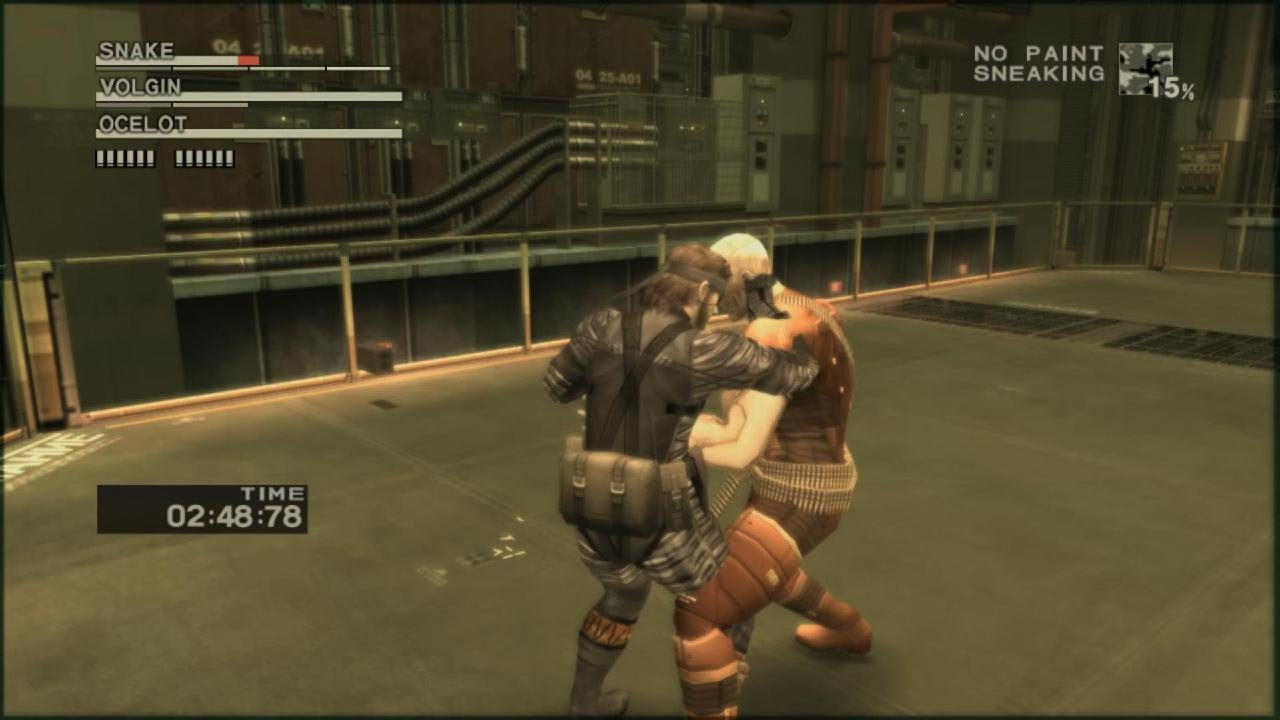 METAL GEAR SOLID 3 SNAKE EATER (MASTER COLLECTION版)　ヴォルギン戦