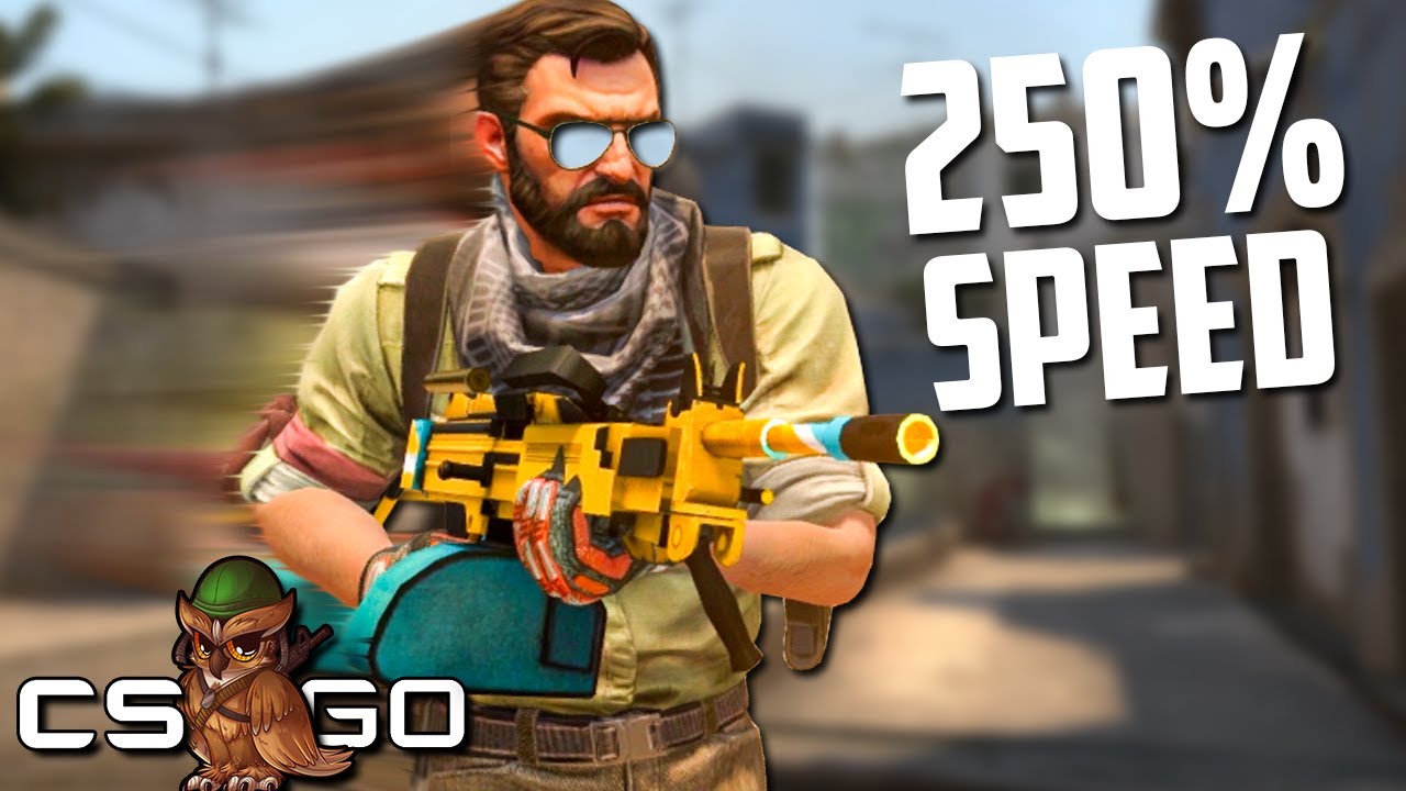 Соревновательный CS:GO, но каждый раунд становится быстрее