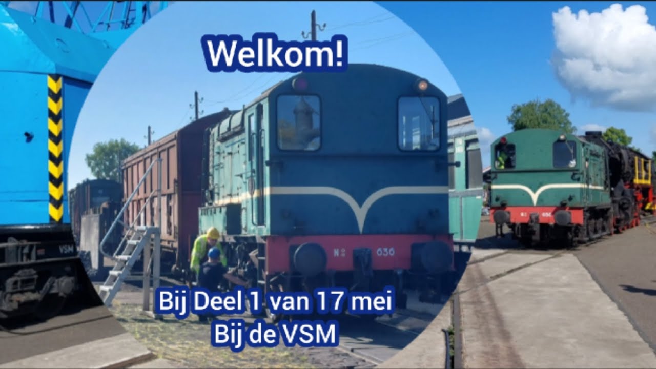 Rangeren met de 636 bij de VSM op 17 mei 2025