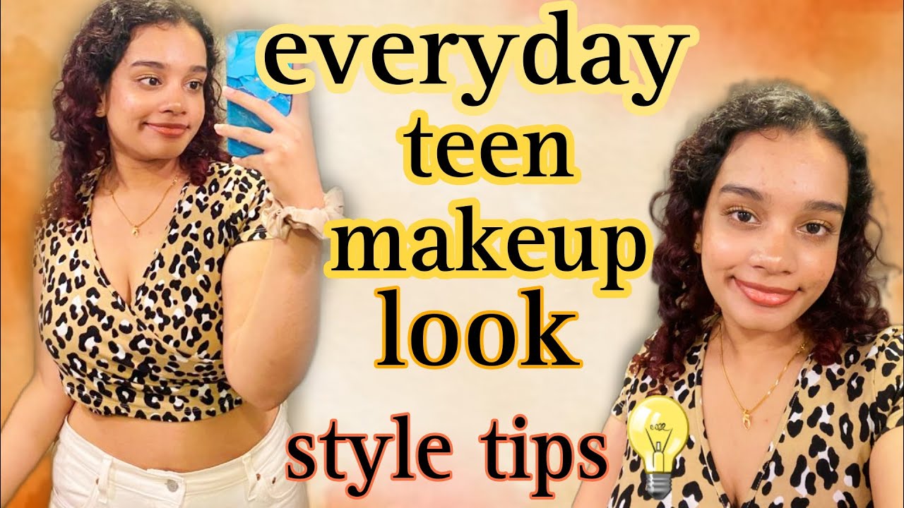 Teen makeup look by Thisathmi #lifestyleparadiseya #sinhalamakeupguru